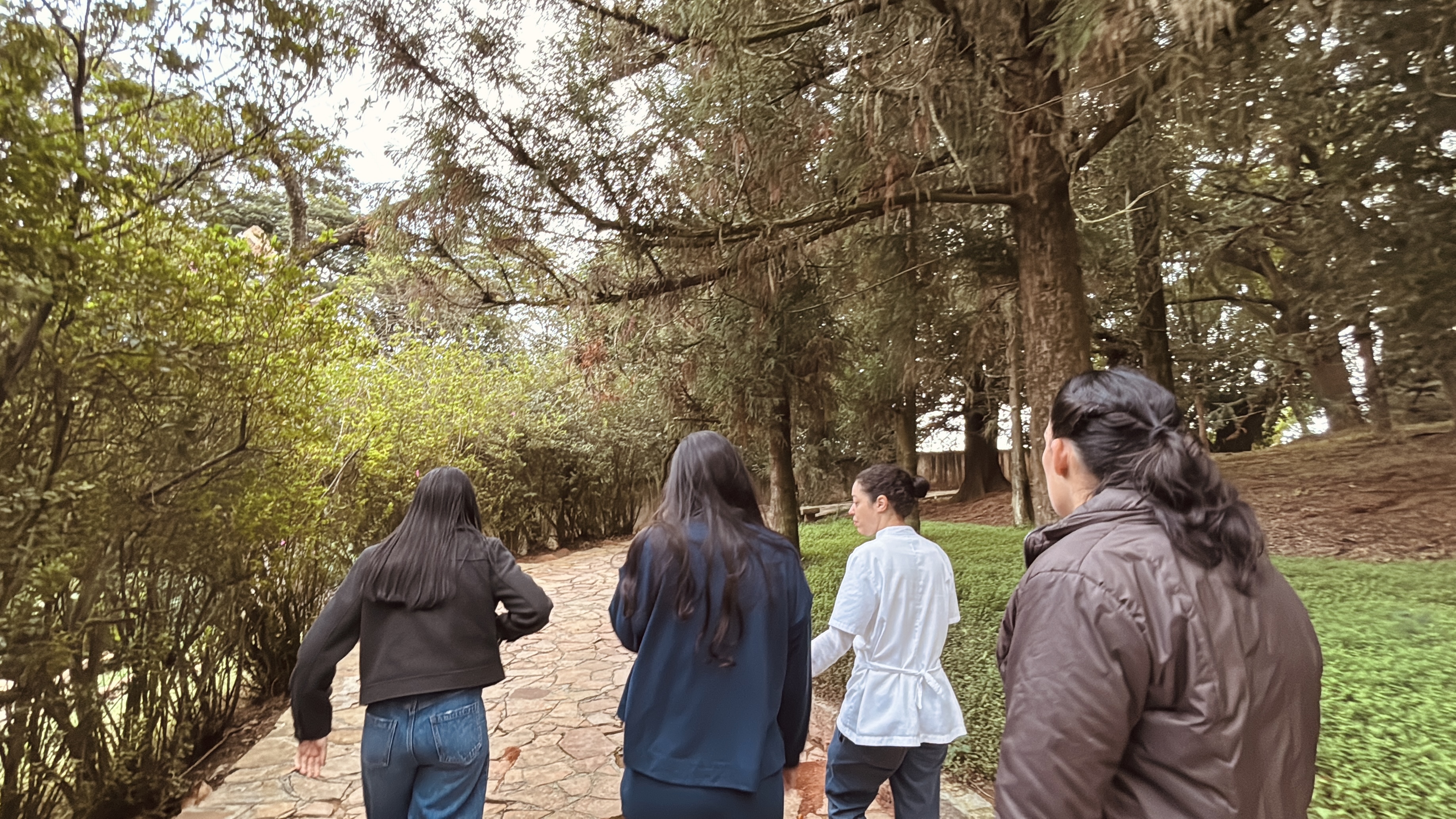 Meninas participando de uma atividade do Projeto Dora